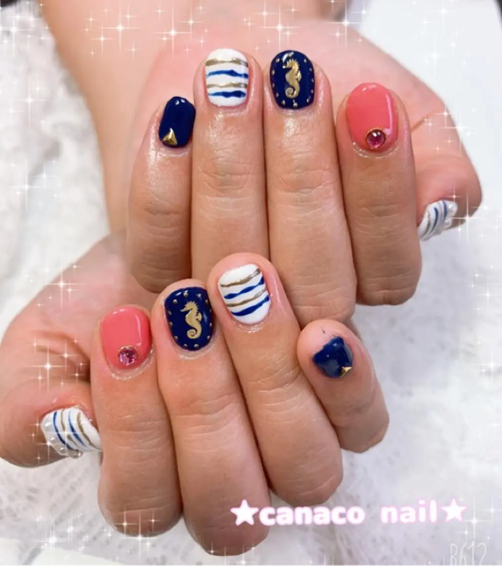 ネイル ハンドネイル ハンドケア ベテランネイル cnc  nailのネイルデザイン