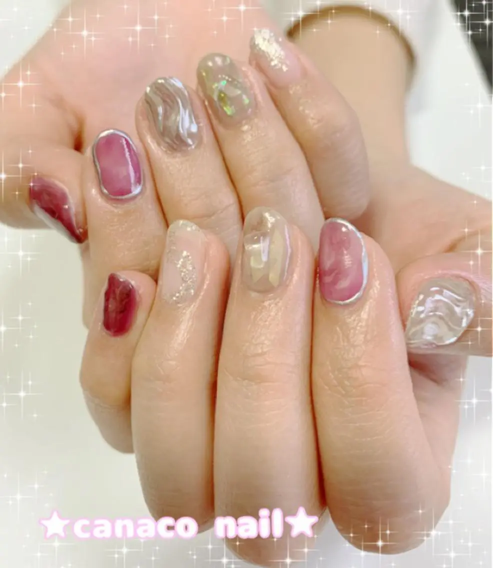 ネイル ハンドネイル ハンドケア ベテランネイル cnc nailのネイルデザイン