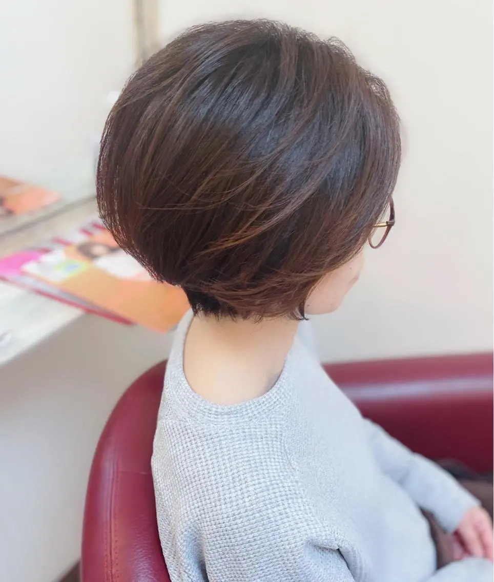 ショート 似合わせカット カット トリートメント YURI ✨のヘアスタイル