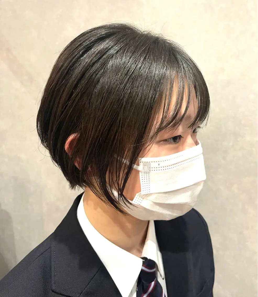 ショート カット トリートメント 一ノ瀬 暁のヘアスタイル