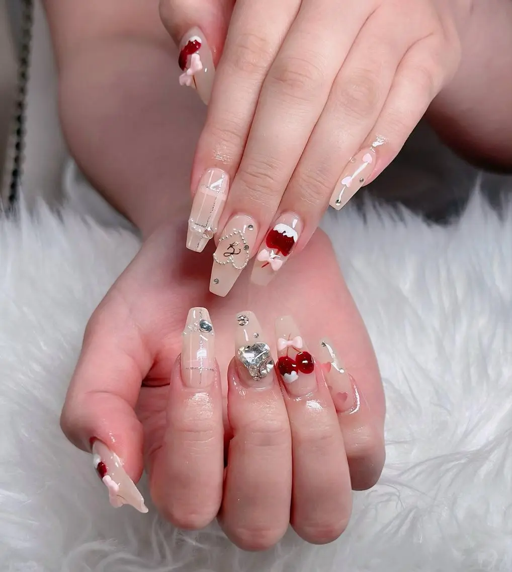 ネイル フレンチネイル ジェルネイル ハロウィン 韓国ネイル マグネットネイル ハンドネイル H.baby Nail Salonのネイルデザイン