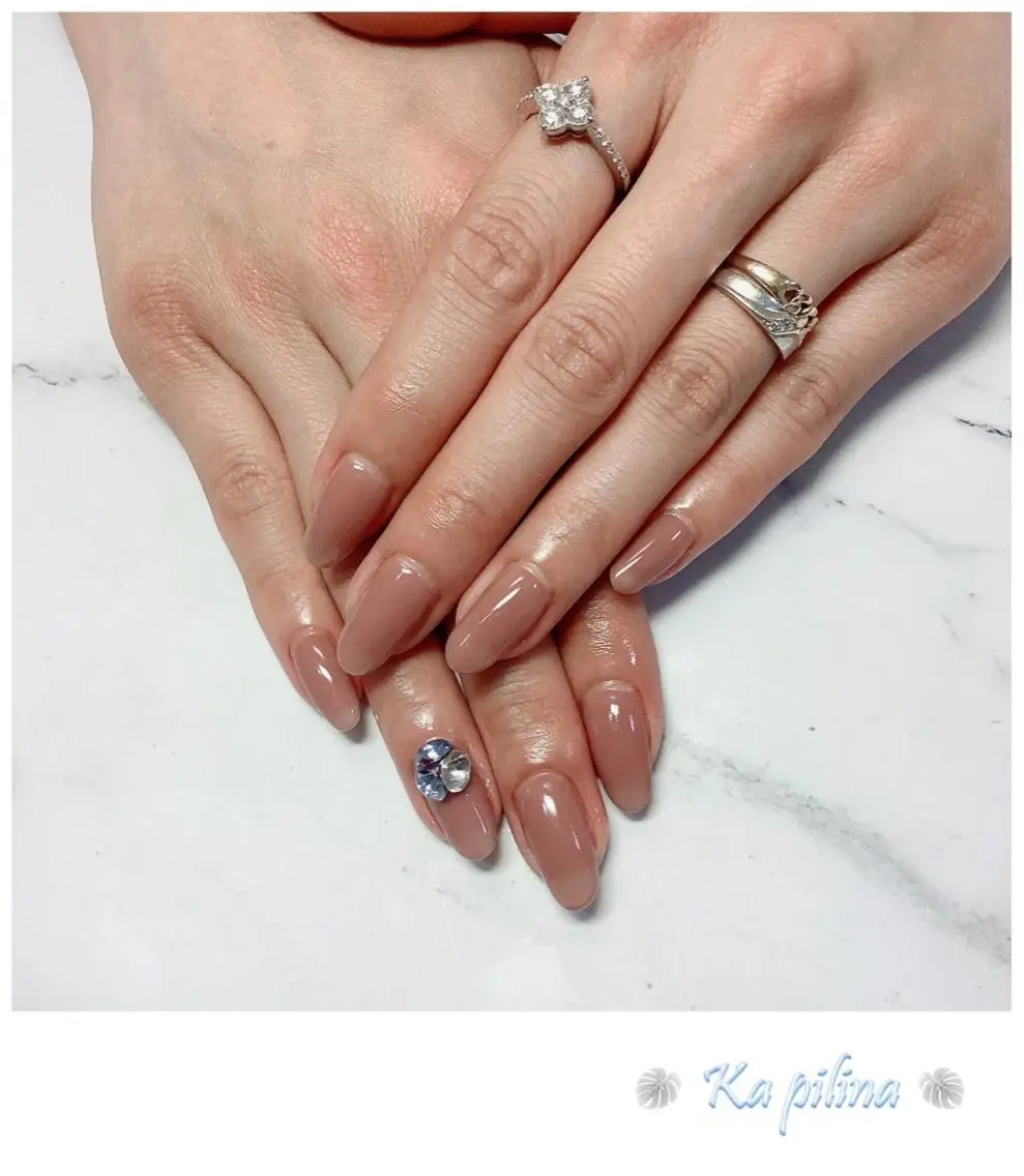 ネイル オフィスネイル シンプルネイル Nail salon Ka pilinaのネイルデザイン