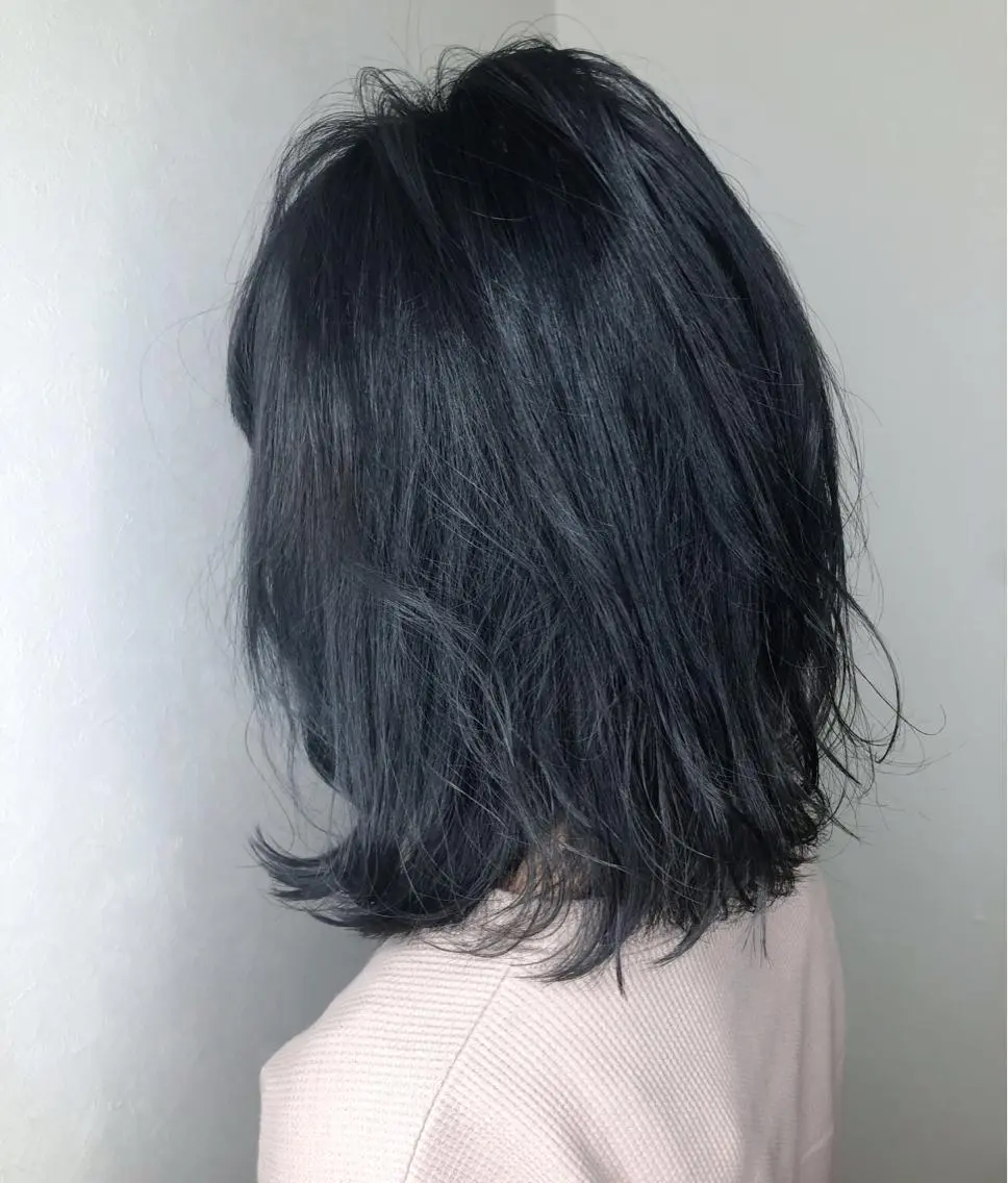 ミディアム 美髪矯正・レイヤー 倉友哉のヘアスタイル