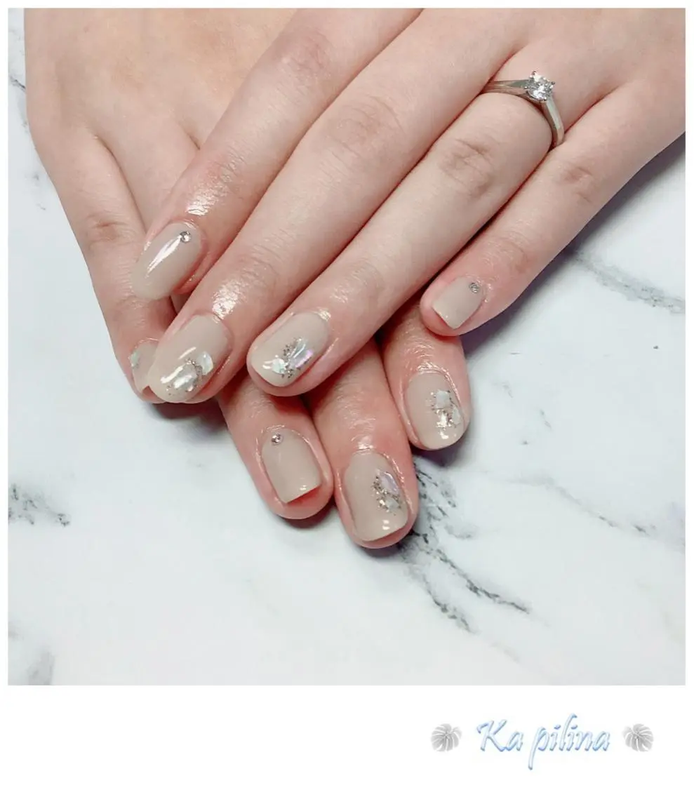 ネイル ニュアンスネイル Nail salon Ka pilinaのネイルデザイン