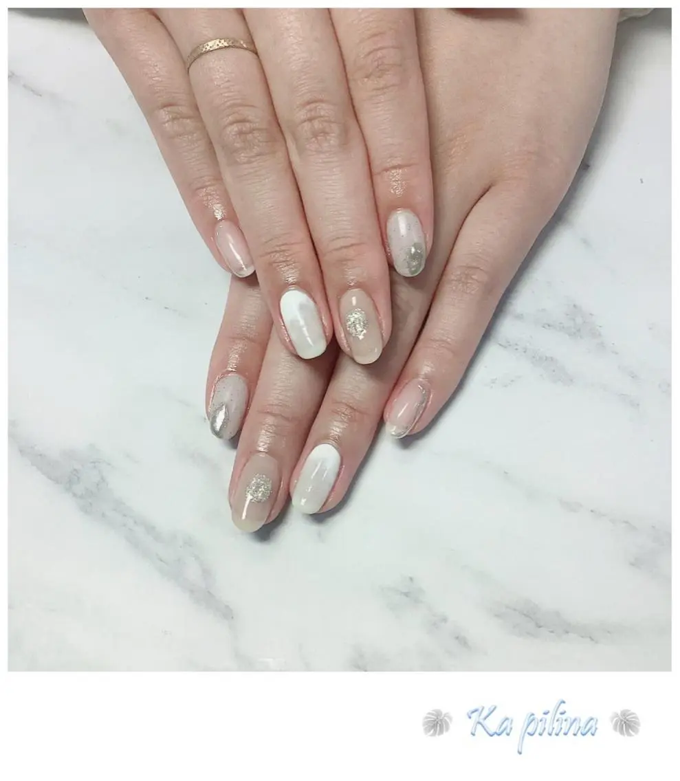 ネイル ニュアンスネイル Nail salon Ka pilinaのネイルデザイン