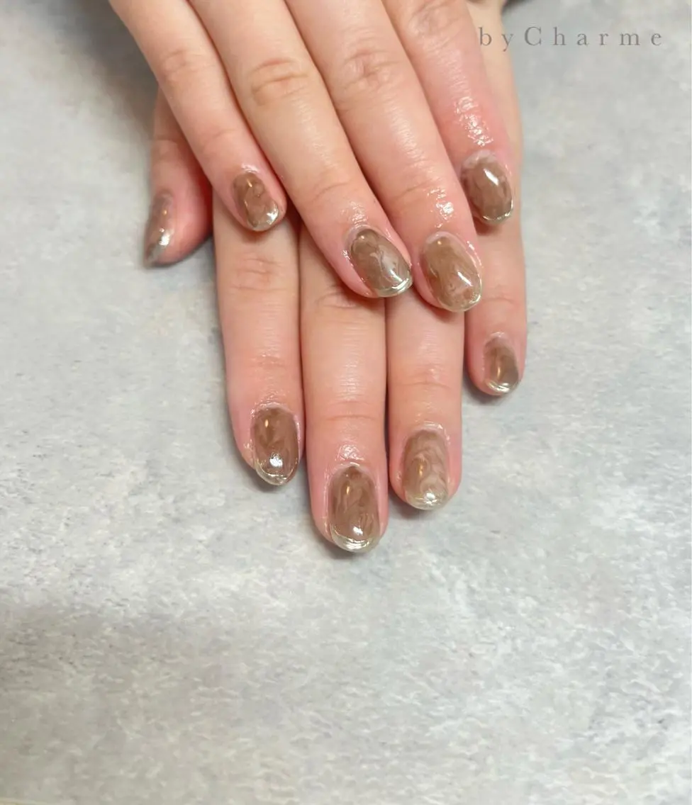 ネイル ニュアンスネイル Ray. Maayaのネイルデザイン
