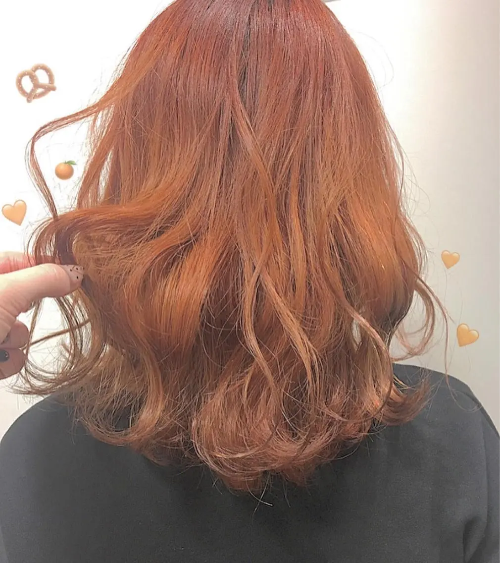 ミディアム ハイトーンカラー♡ yuのヘアスタイル