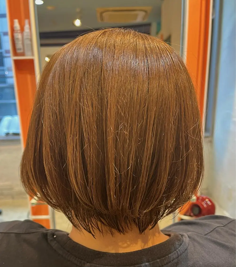 ショート カット うしだ かおるのヘアスタイル