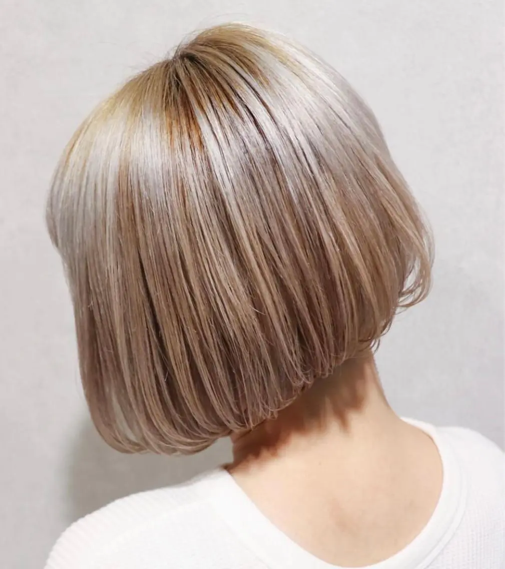 ショート ボブ 髪質改善 韓国風ヘア シースルーバング ショートヘア カット ヘアカラー トリートメント ヘッドスパ ヘアセット 👑👑👑👑工藤 敬👑👑👑👑のヘアスタイル