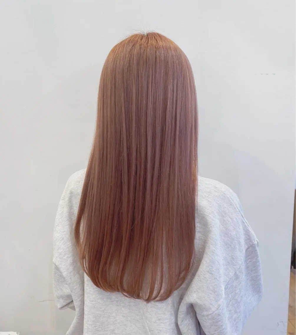 ロング ヘアカラー トリートメント ブリーチ指名 NO1🌈SAKIのヘアスタイル