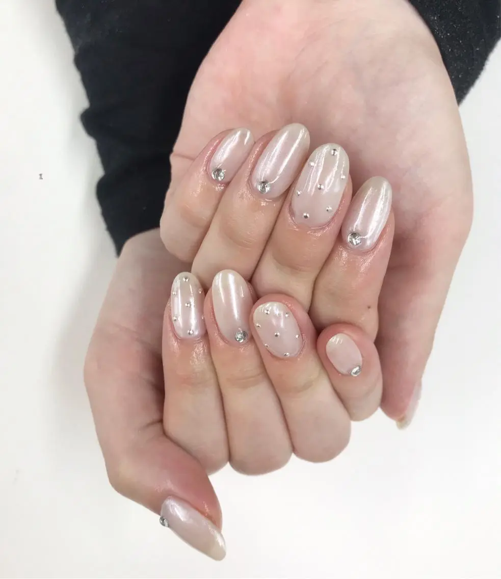 ネイル ハンドネイル ハンドケア Basic本厚木店 Mahiroᙏ̤̫͚のネイルデザイン