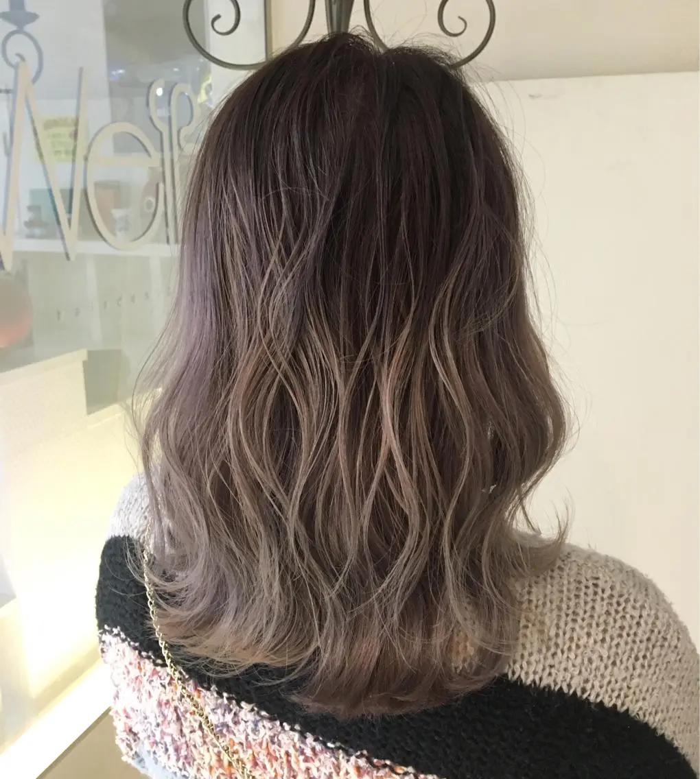 ミディアム 渡辺 健太のヘアスタイル