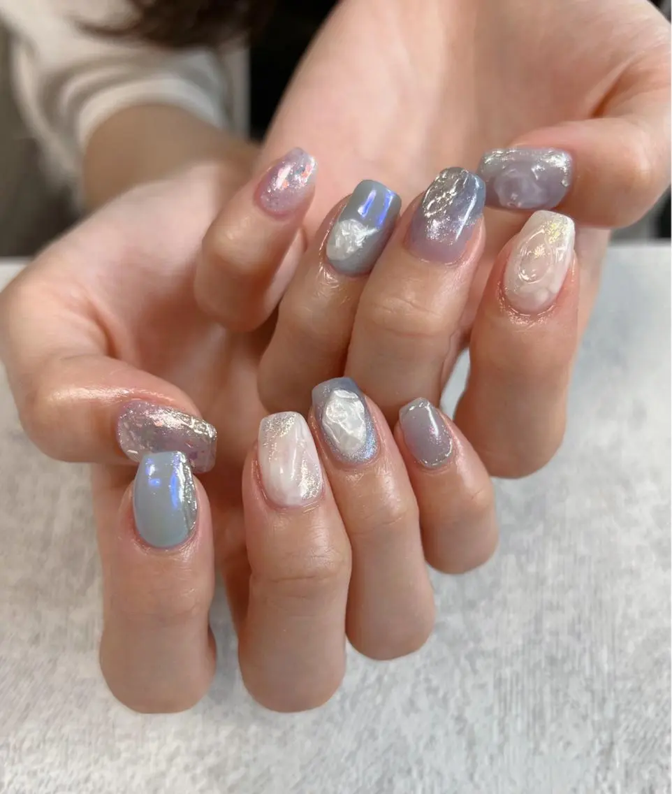 ネイル ハンドネイル 𝑺 𝒏𝒂𝒊𝒍✳︎のネイルデザイン