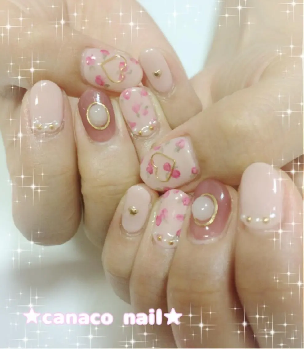 ネイル ハンドネイル ハンドケア ベテランネイル cnc  nailのネイルデザイン