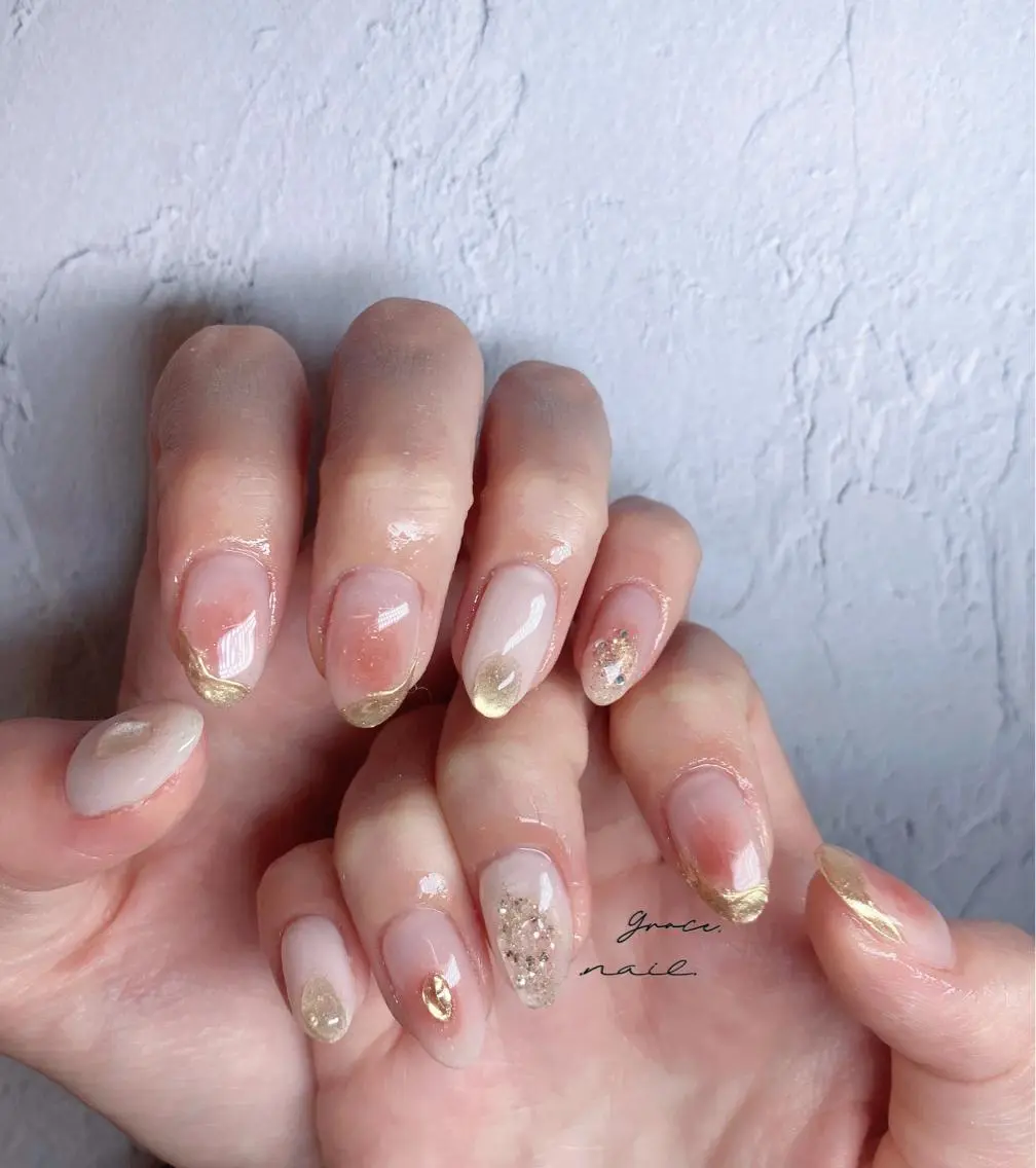 ネイル ハンドネイル ☆*。Grace Nail。*☆のネイルデザイン