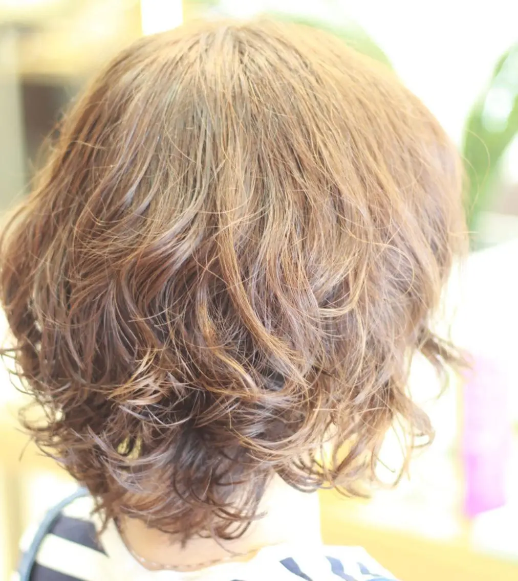ショート パーマ 石川 雅貴のヘアスタイル