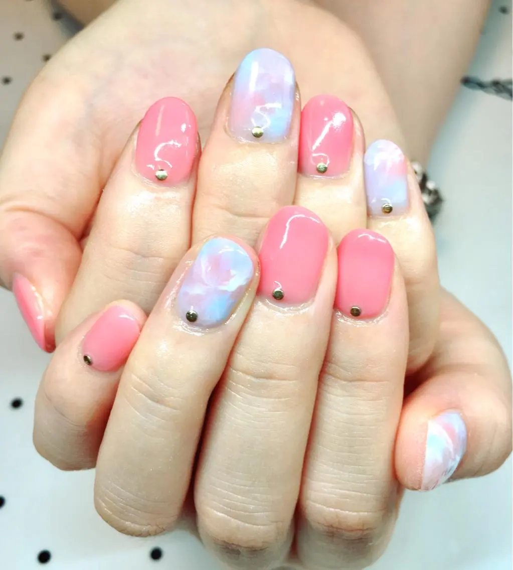 ネイル ジェルネイル シンプルネイル nailist cocoのネイルデザイン