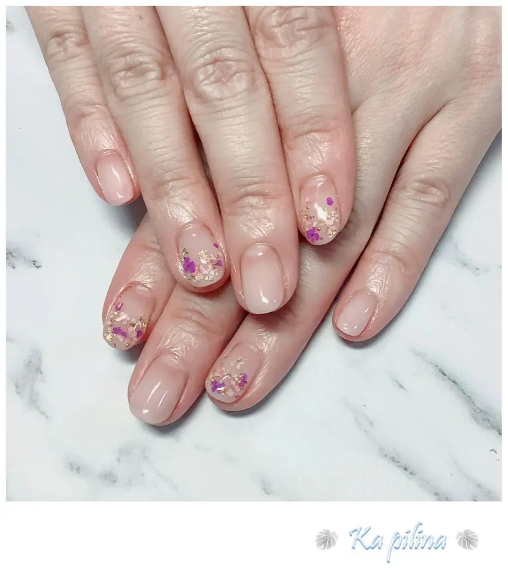 ネイル グラデーション ピンク Nail salon Ka pilinaのネイルデザイン