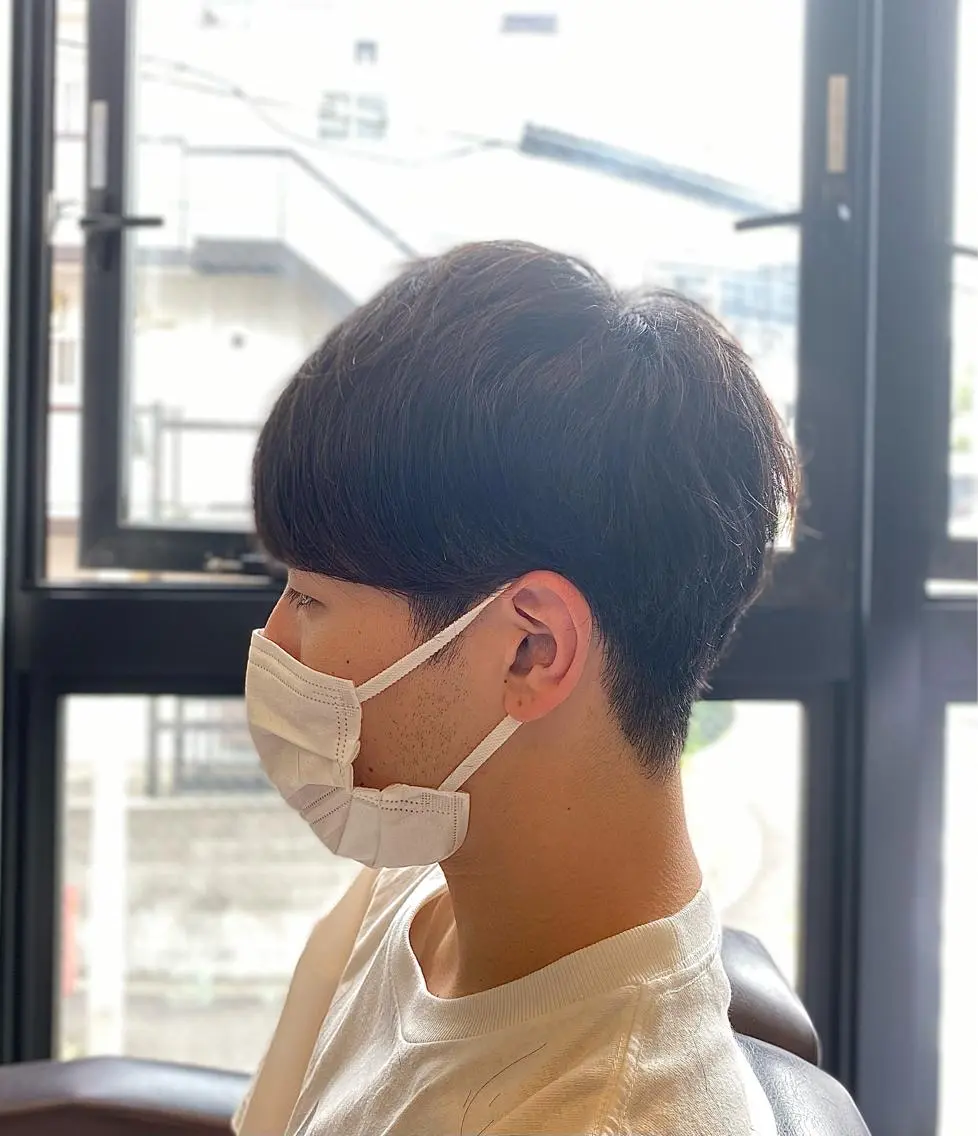 ショート メンズ マッシュ ショートヘア カット 元住吉プランツヘアー ☘️まるやま☘️のヘアスタイル
