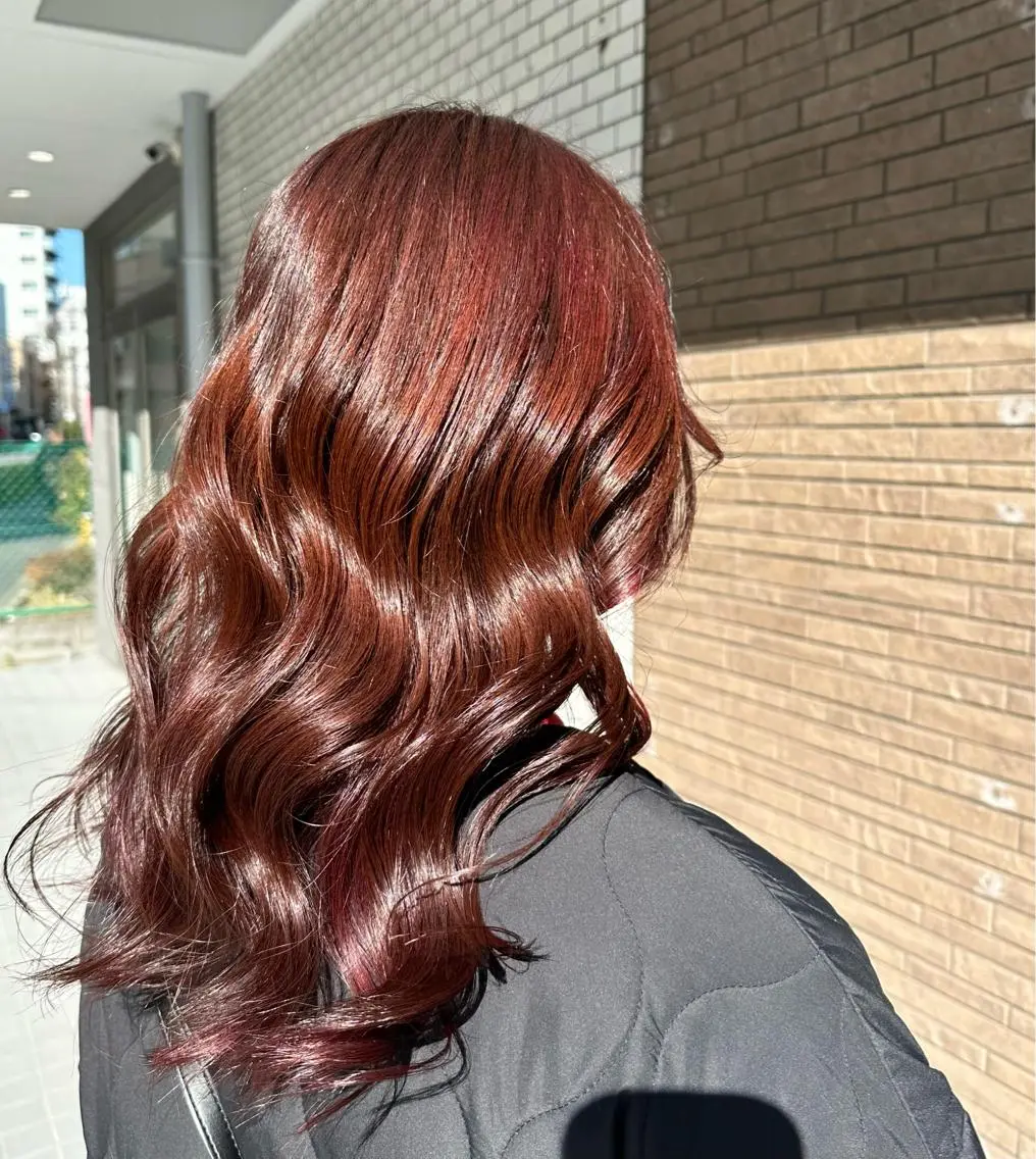 ロング カラー 個室サロン🕊️ 飯塚優希のヘアスタイル