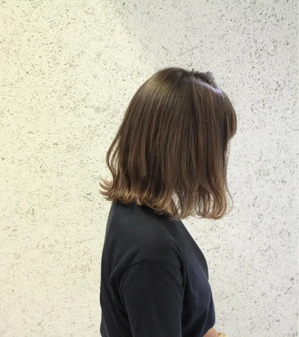 ミディアム カラー creep hair nozomiのヘアスタイル