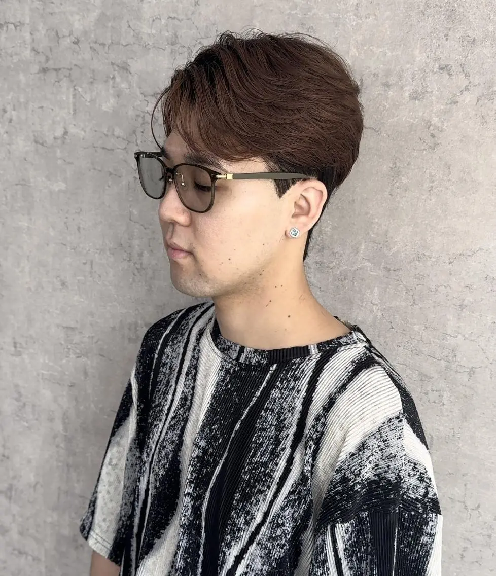 ミディアム ミディアムパーマ カット パーマ トリートメント ヘアセット Men's Eir Kodamaのヘアスタイル