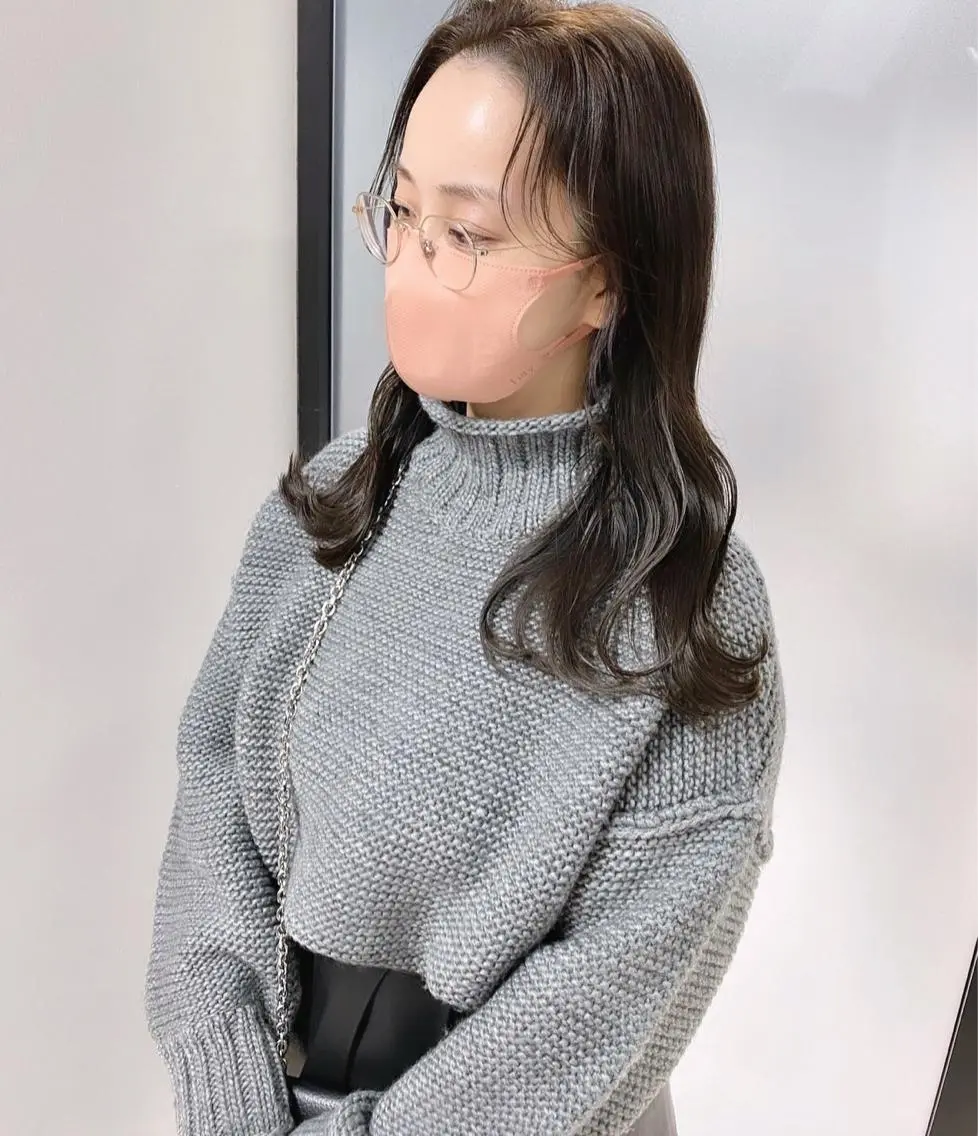 セミロング カラー ヘアカラー マンツーマン半個室 tamuraのヘアスタイル