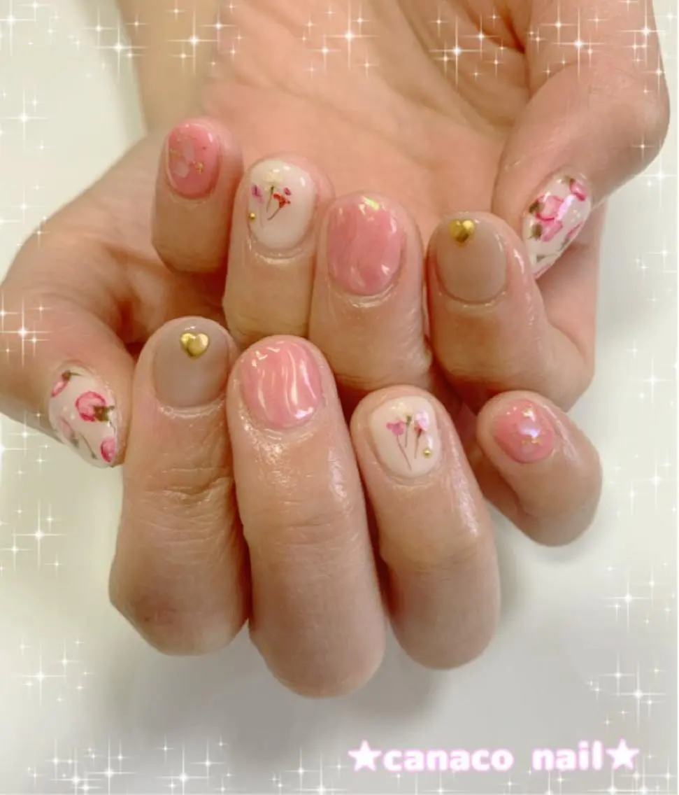ネイル シンプルネイル ハンドネイル ハンドケア ベテランネイル cnc nailのネイルデザイン