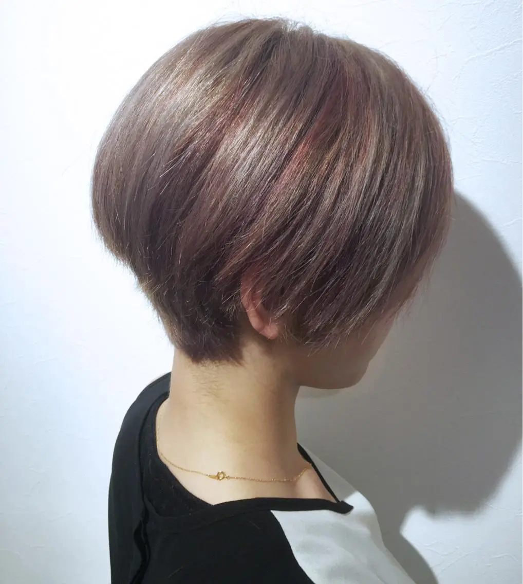 ショート 上村 ダイスケのヘアスタイル