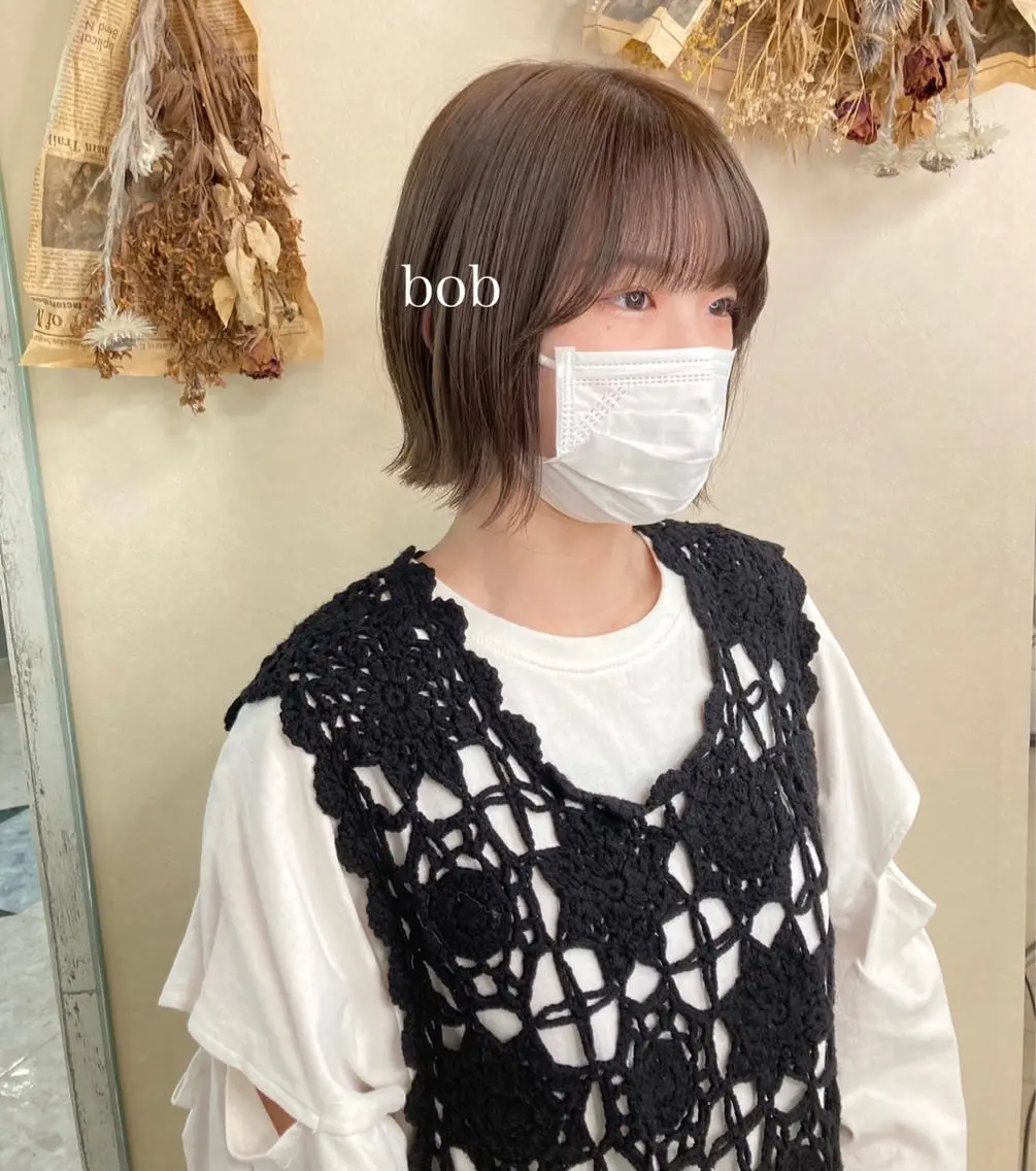 ショート カラー 切りっぱなしボブ ショートボブ ハンサムショート ベージュカラー ミルクティーベージュ カット ヘアカラー トリートメント 初めてのショート お任せください✂️のヘアスタイル