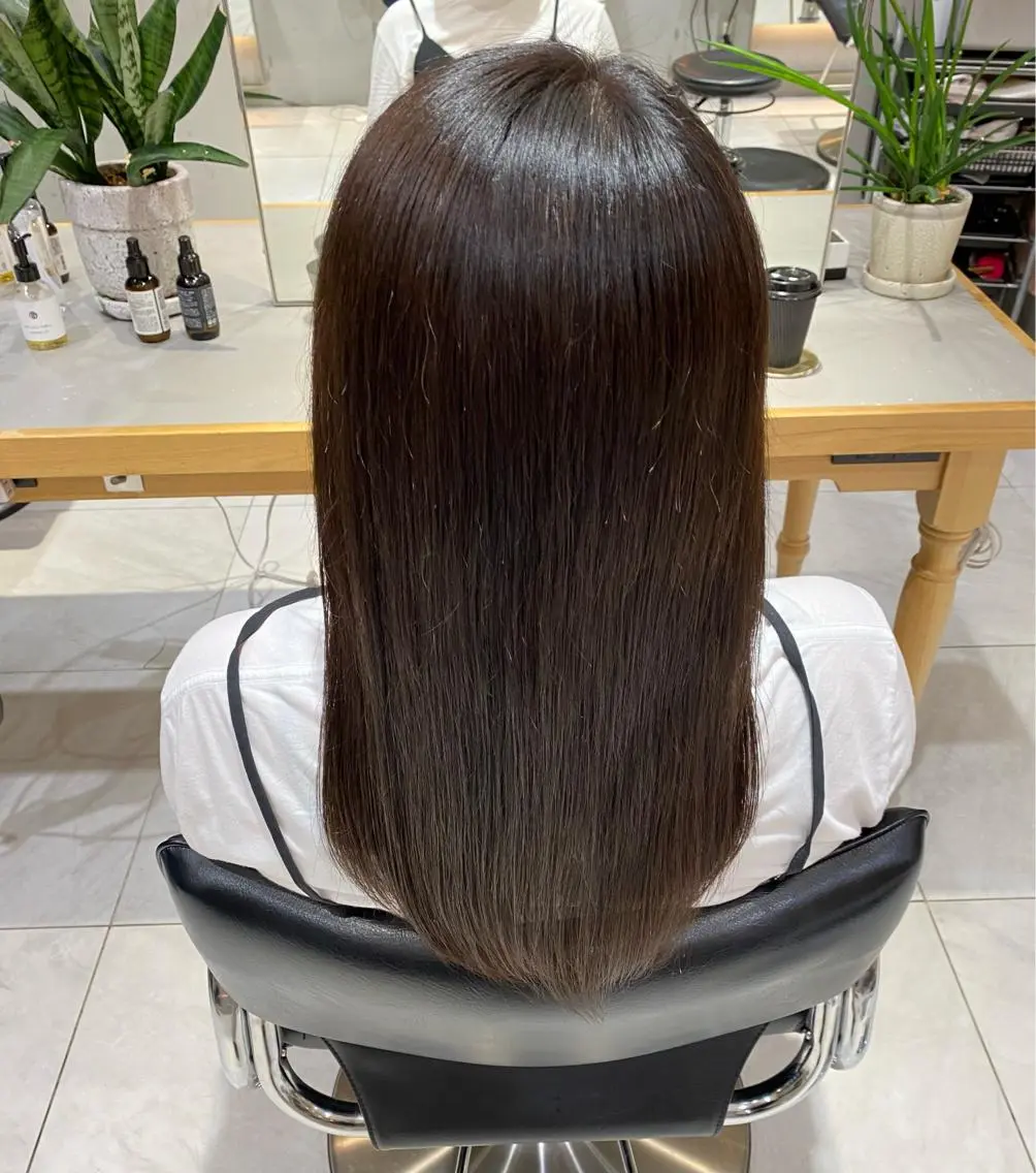 ロング カラー カット ヘアカラー トリートメント ヘアセット 🌻暖色カラー🌻 sakuraのヘアスタイル
