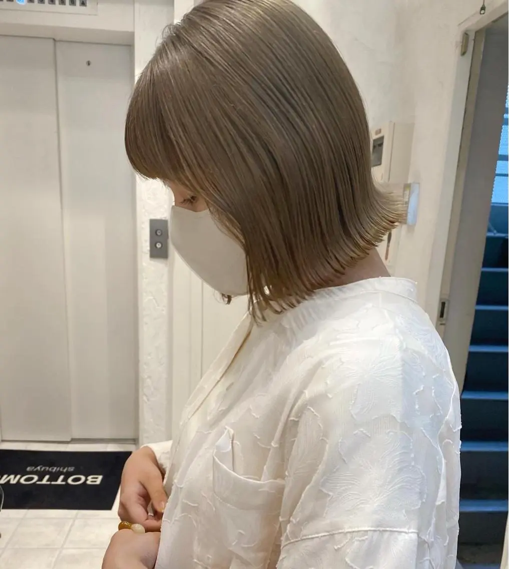 ミディアム カラー ベージュカラー 🌟アレンジが似合う カラー🌟Rumiのヘアスタイル