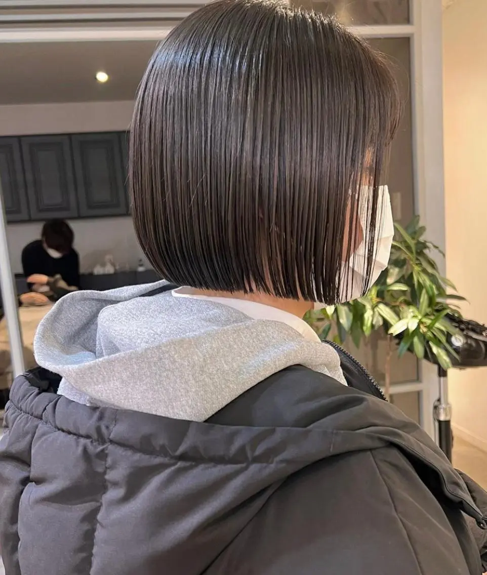 ショート 表参道レイヤーカット 髪質改善山岸季生のヘアスタイル