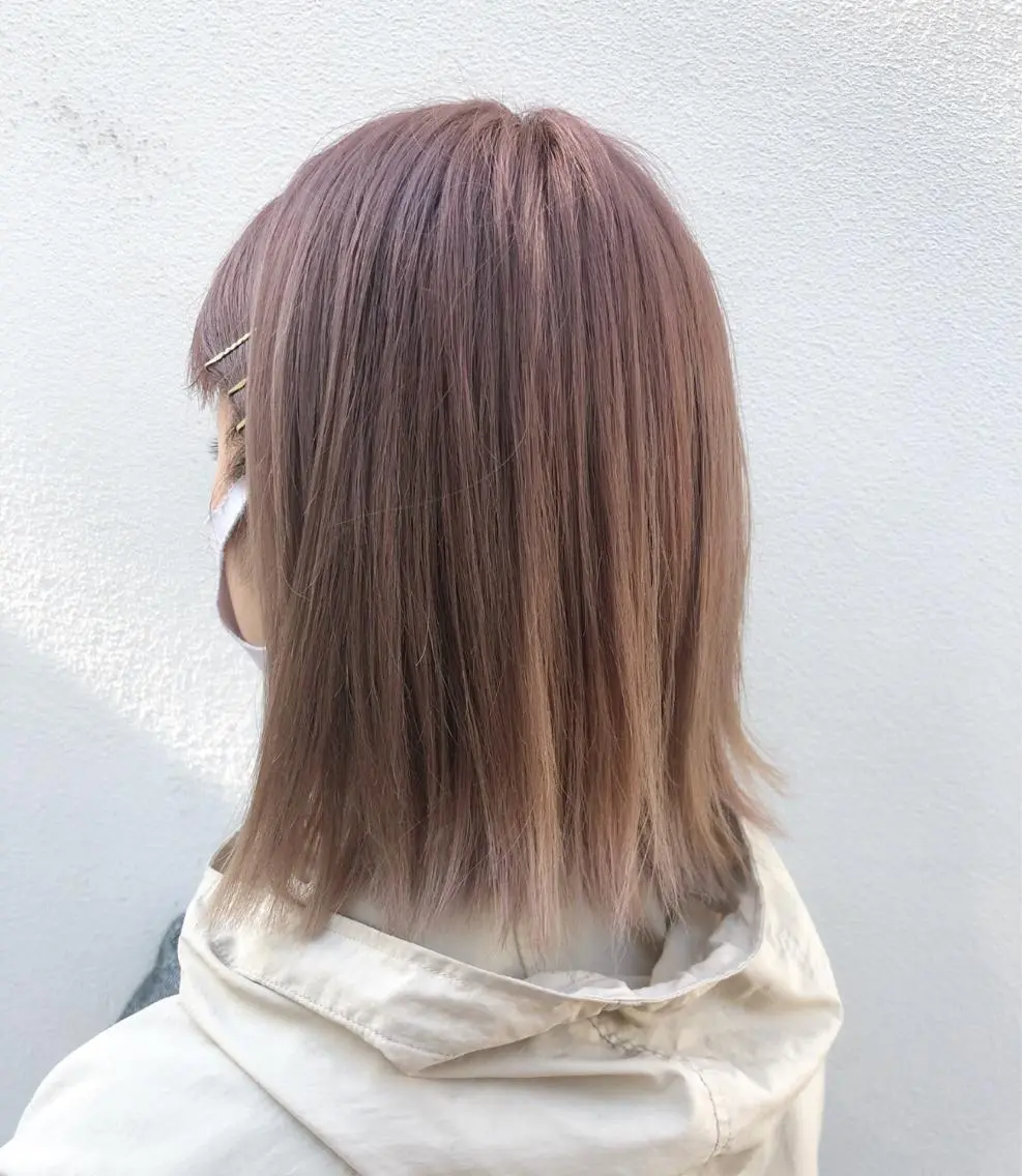ショート カラー カット ヘアカラー トリートメント 透明感・艶カラー/ 坂田友梨奈のヘアスタイル