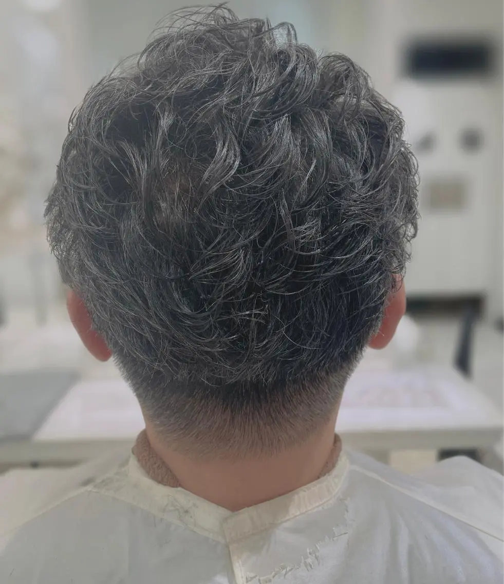 パーマ メンズ 🔹メンズ縮毛矯正 川島爽楽🔹のヘアスタイル
