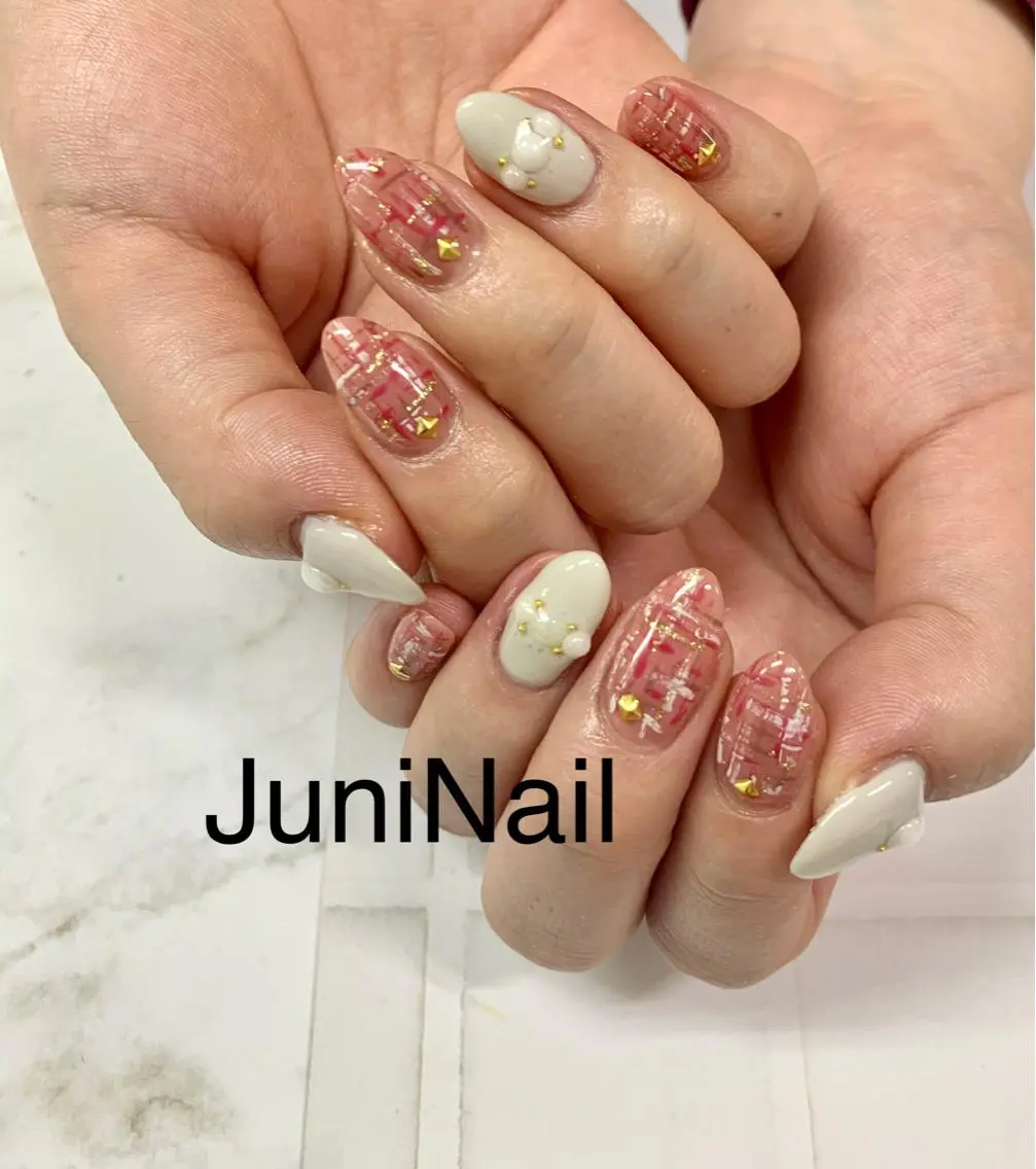 ネイル ハンドネイル JuniNail 주니네일🇰🇷suのネイルデザイン