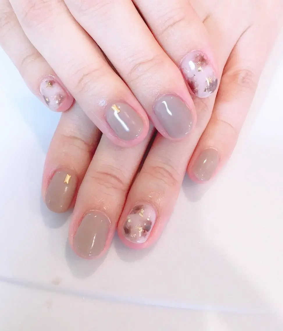 ネイル オフィスネイル シンプルネイル nailsalon SIMB.のネイルデザイン