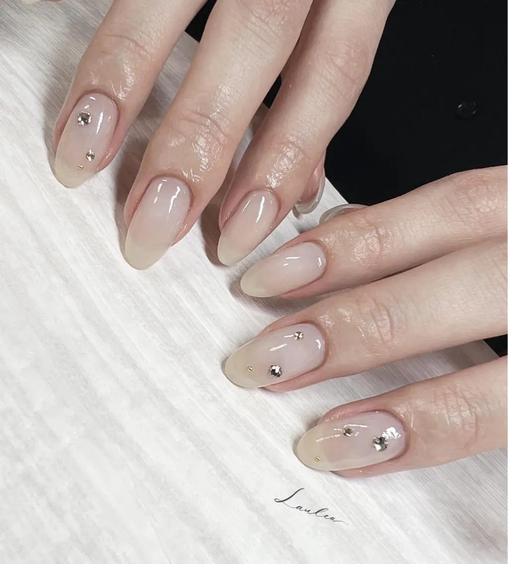 ネイル フットネイル 韓国ネイル ハンドネイル nail salon Lauleaのネイルデザイン