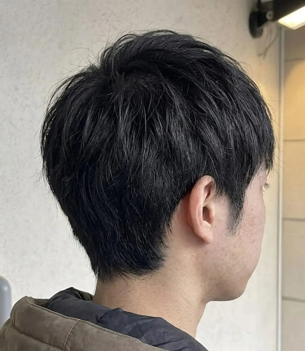 ショート メンズ マッシュ マッシュヘア カット トリートメント flencia 丸 和博|カットのヘアスタイル