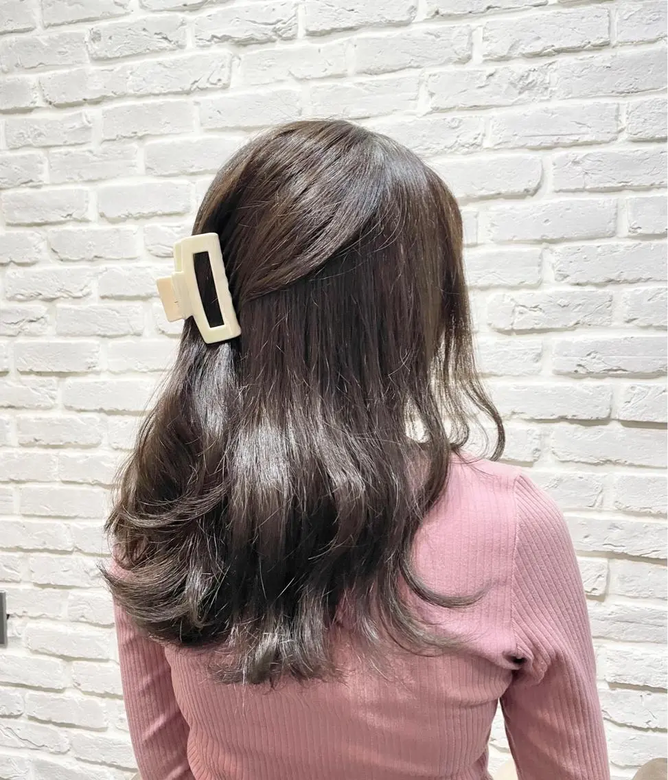 ロング チョコレートブラウン 🎀韓国ヘア Riho🎀のヘアスタイル