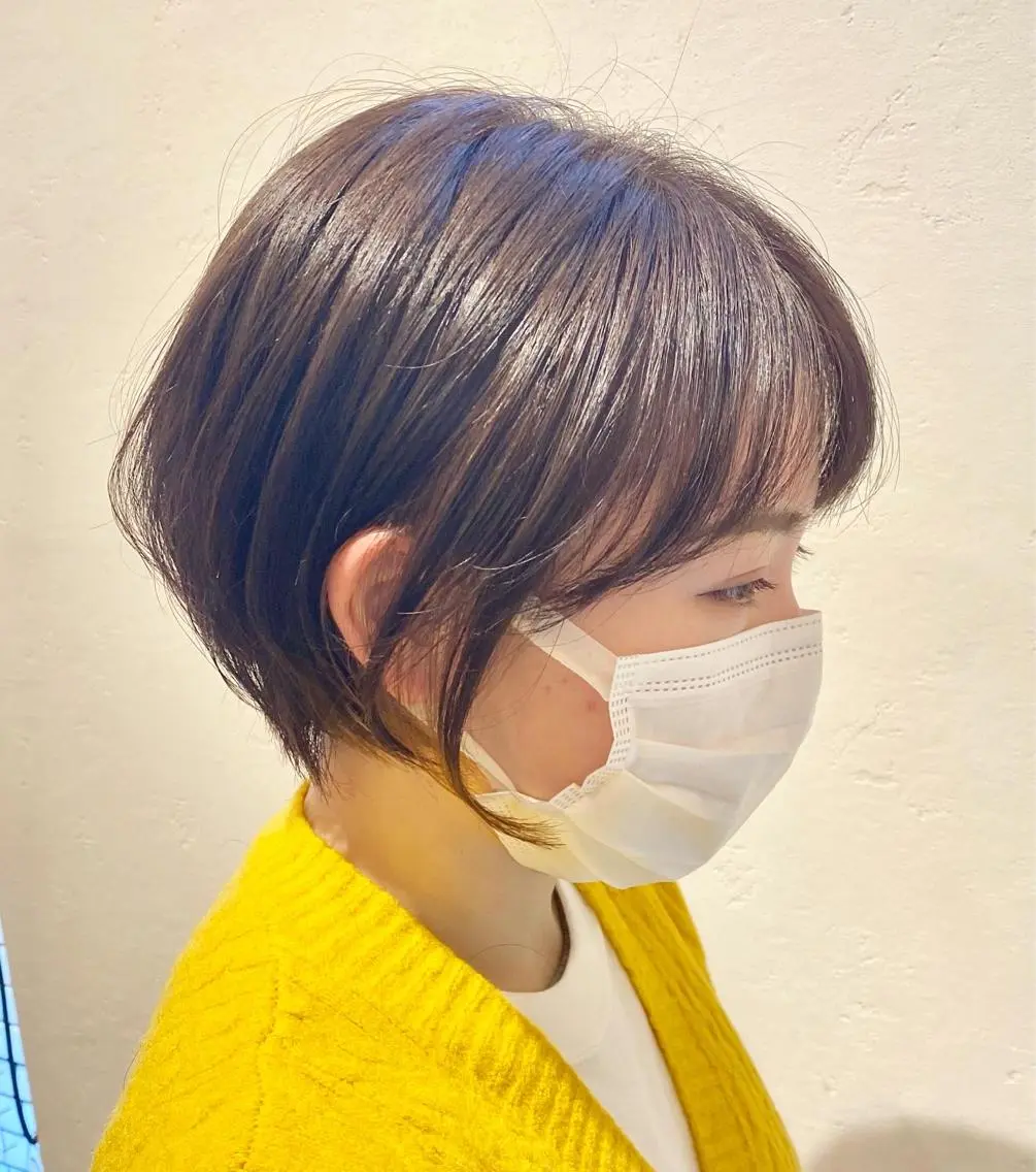 ショート カラー attra昭和町店. momoのヘアスタイル