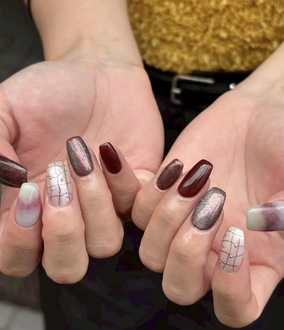 ネイル アートネイル 持ち込み シンプルネイル Hills Harajukuのネイルデザイン