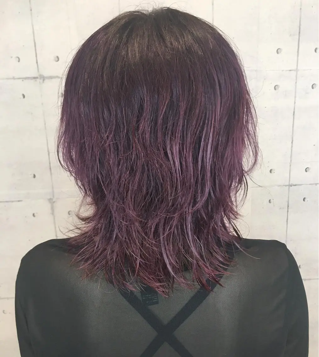 ミディアム カット ヘアカラー トリートメント 韓・中華美女ヘア 🇰🇷×🇨🇳のヘアスタイル