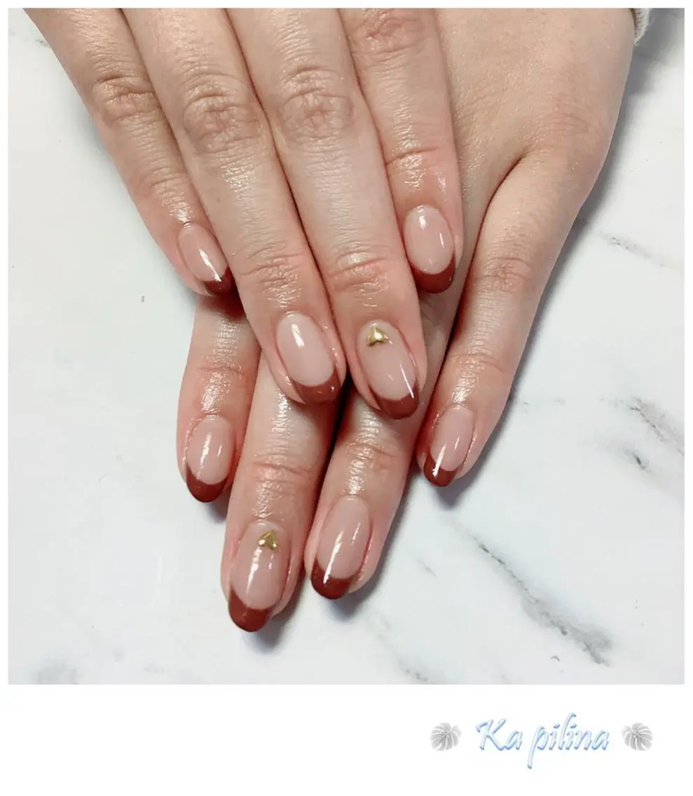 ネイル シンプルネイル Nail salon Ka pilinaのネイルデザイン