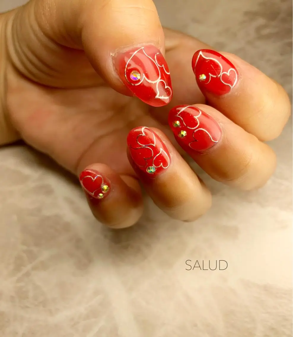 ネイル ハンドネイル Nail Salon SALUDのネイルデザイン