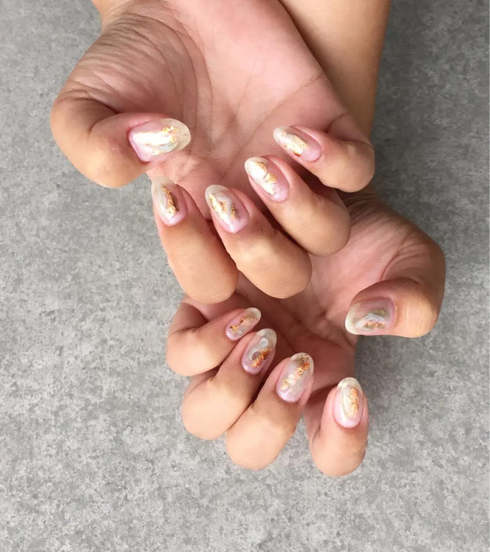 ネイル ジェルネイル ニュアンスネイル ハンドネイル nail salon Soeurのネイルデザイン