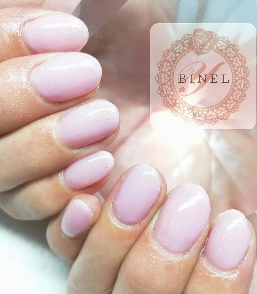 ネイル ピンク ハンドネイル Nail Salon Y.BINELのネイルデザイン