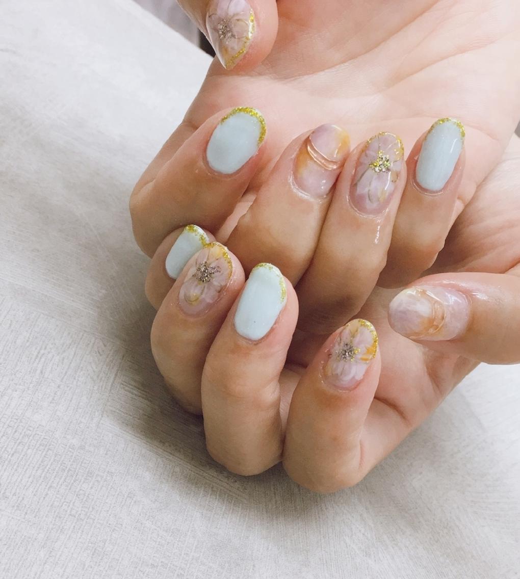 ネイル ハンドネイル 推しネイル | 　aycnailのネイルデザイン