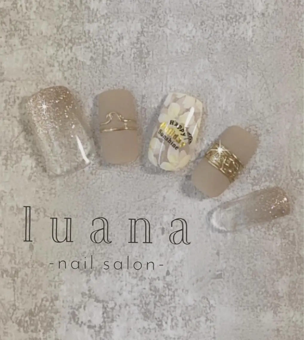 ネイル ハンドネイル luana ネイルサロンのネイルデザイン