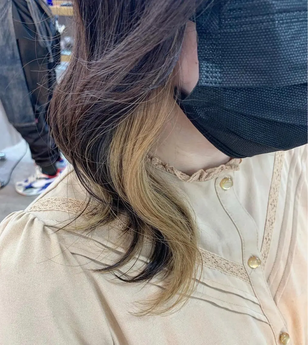 カラー 🌸星名 萌々🌸 Recharme新保のヘアスタイル